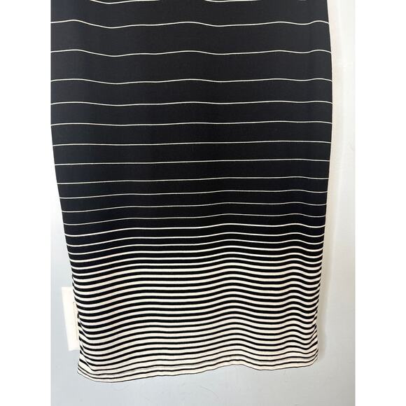 White House Black Market 10, black and beige stripe size 10 - Picture 6 of 11